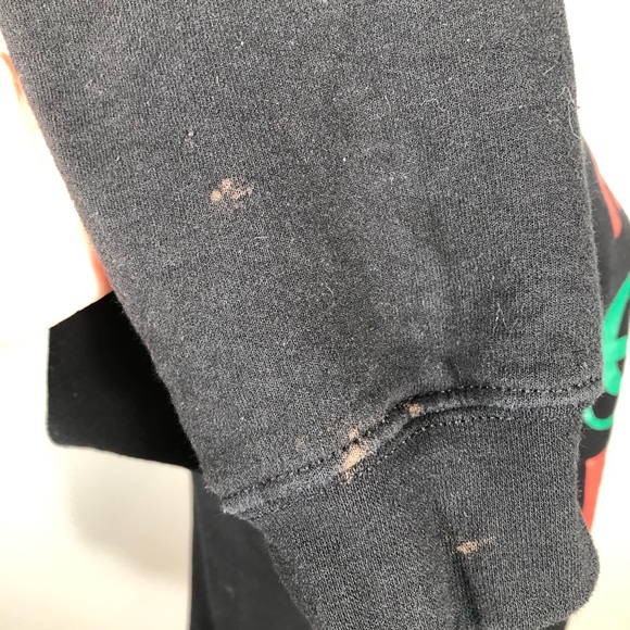 "Resting Grinch Face" Off Shoulder Sweatshirt - Picture 6 of 7